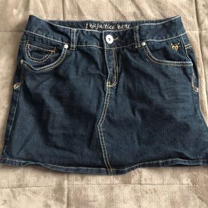 Girls Justice Denim Skort